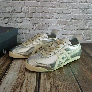 Onitsuka Tiger Mexico 66 Silver Off White